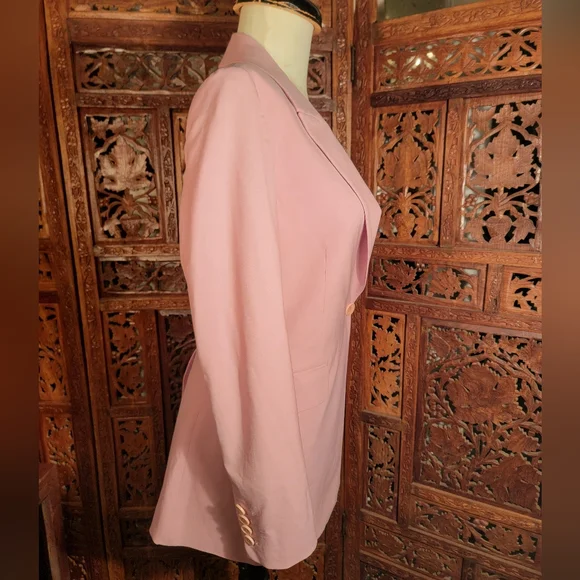 Theory Etiennette Blazer, Pink, Size 0